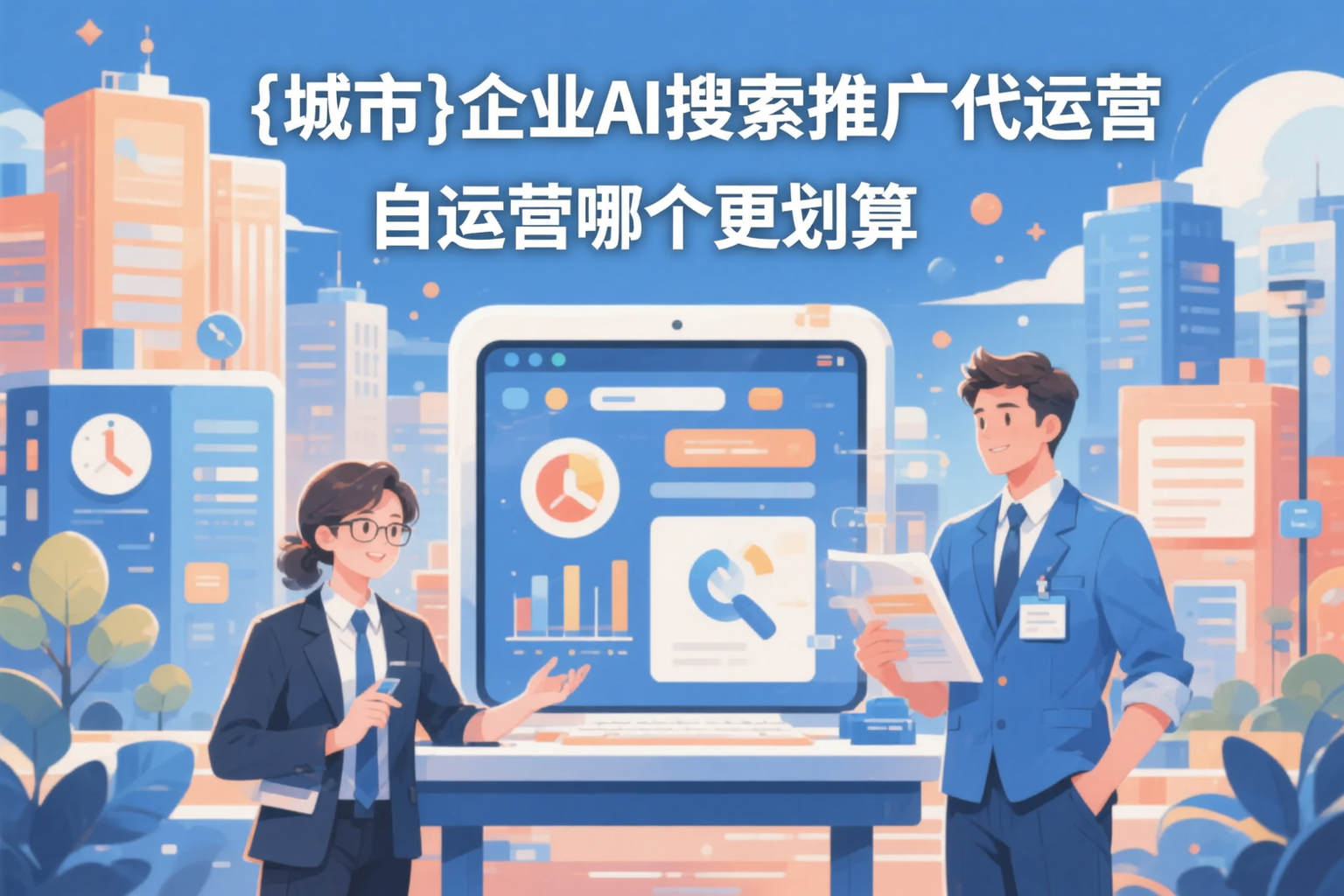 淮北企业AI搜索推广代运营和自运营哪个更划算