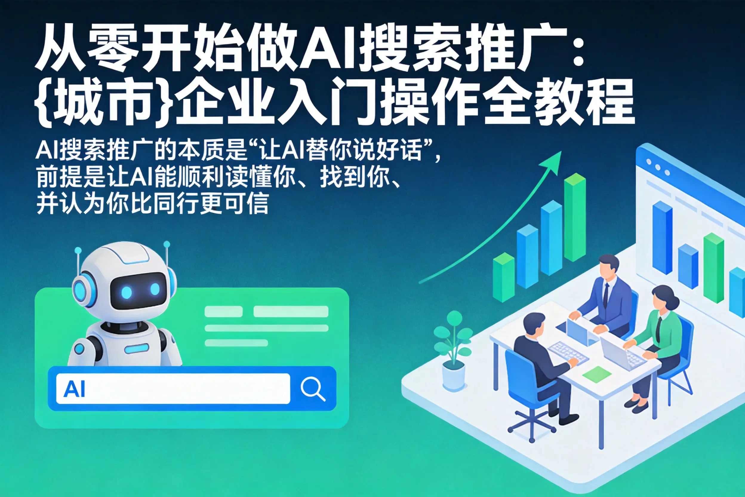 从零开始做AI搜索推广：淮北企业入门操作全教程