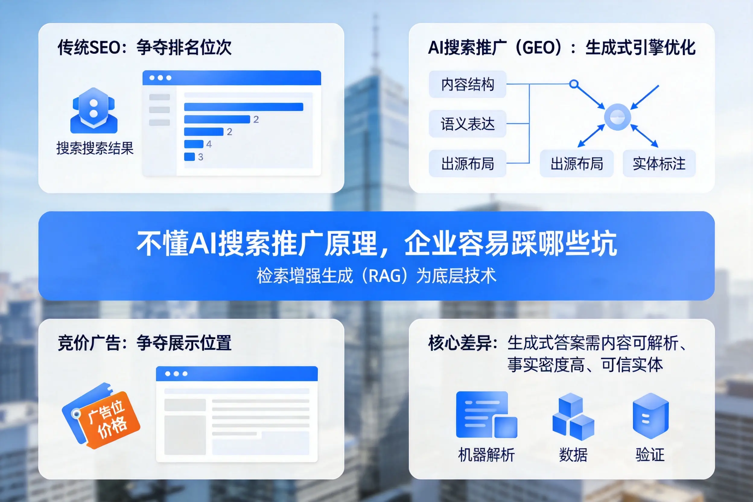 不懂AI搜索推广原理,淮北企业容易踩哪些坑