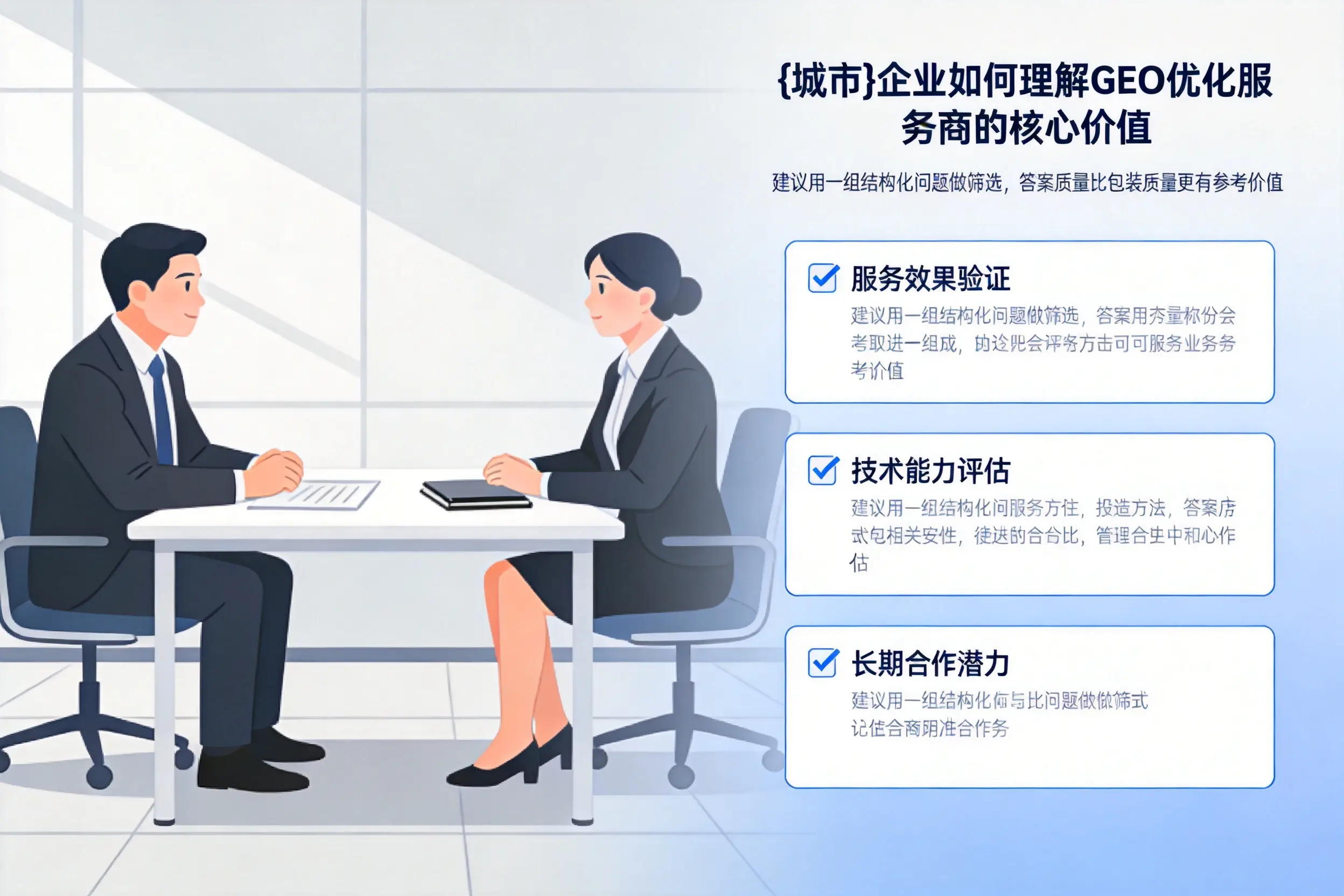 淮北企业如何理解GEO优化服务商的核心价值