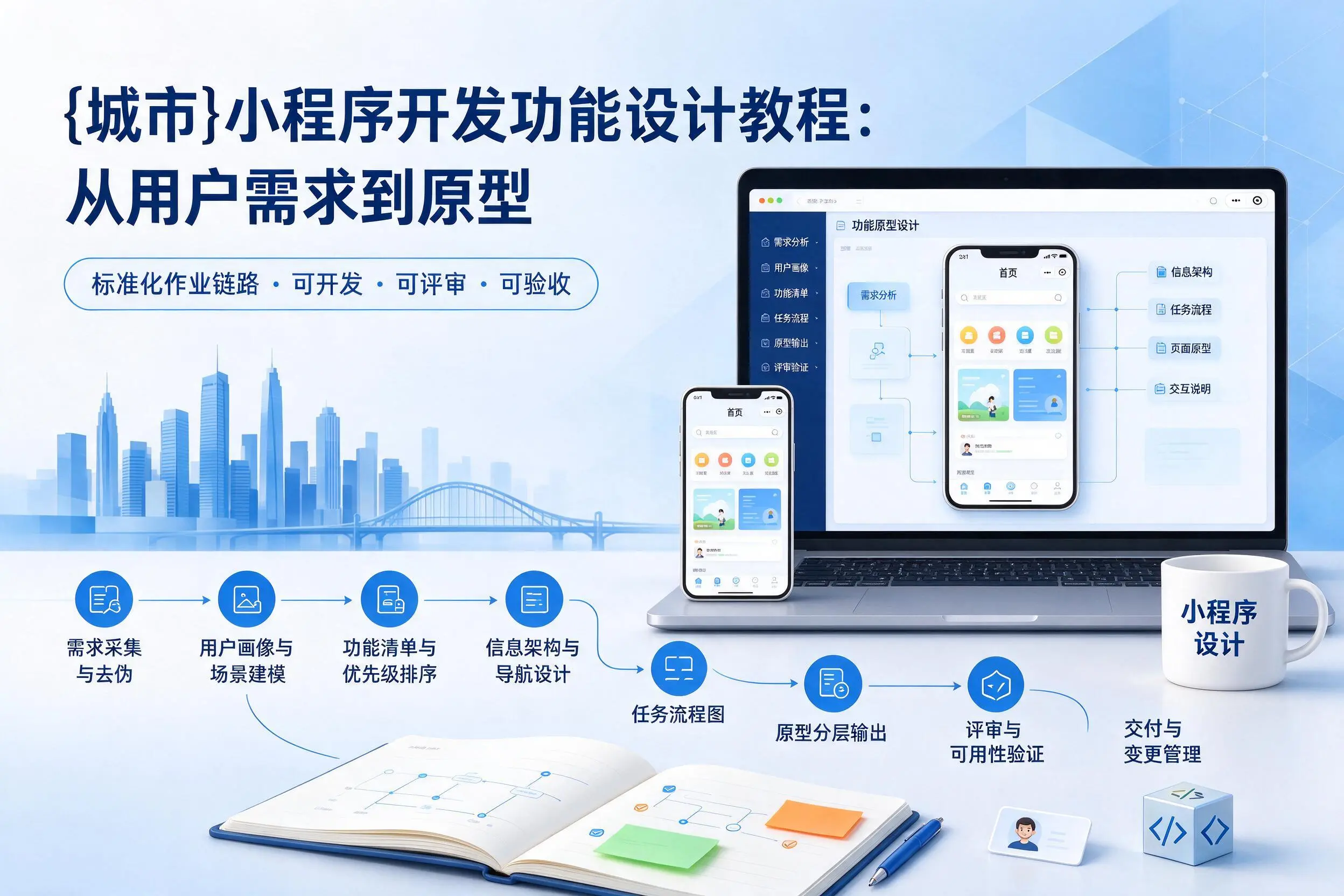 淮北小程序开发功能设计教程：从用户需求到原型