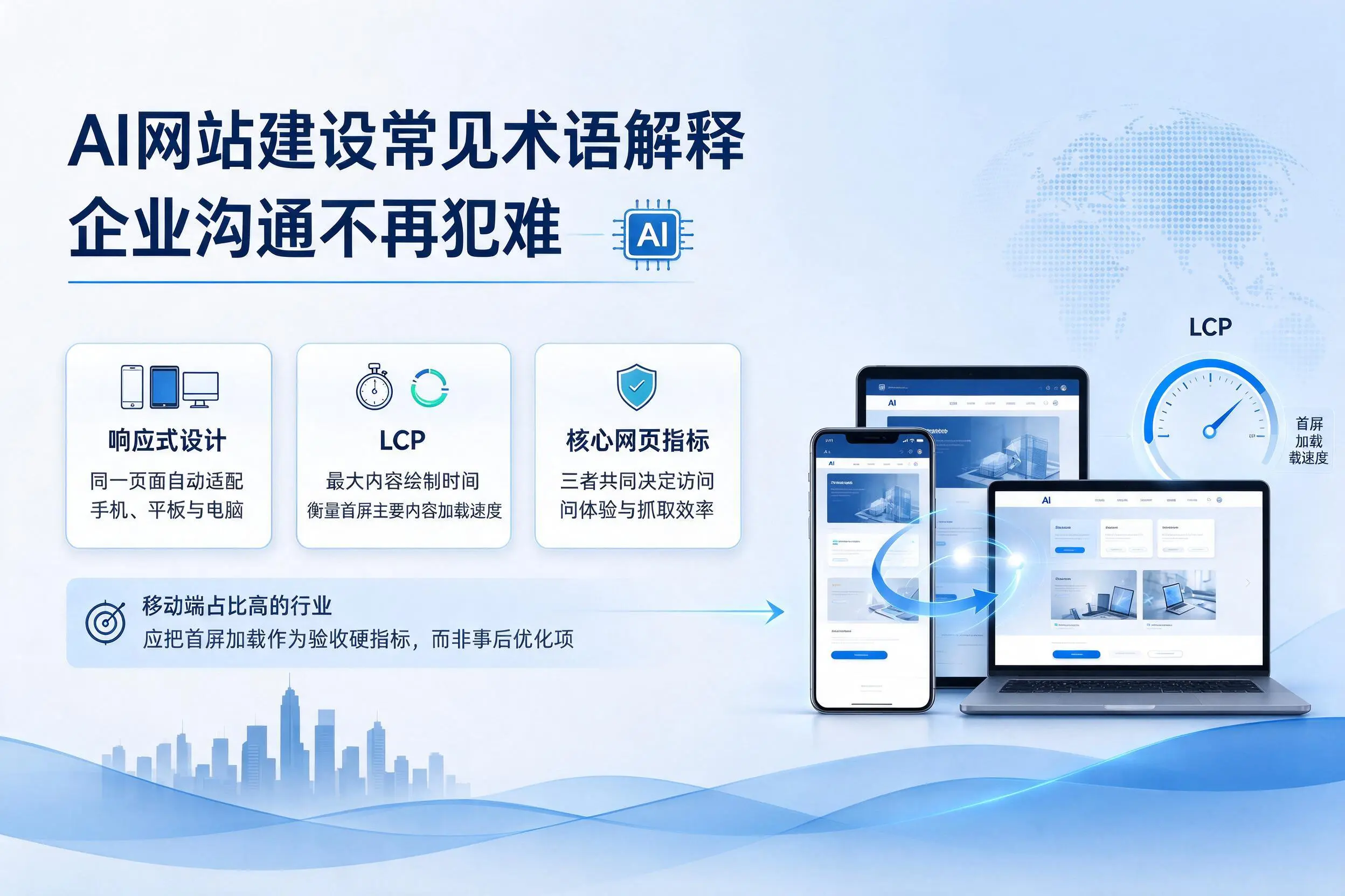 AI网站建设常见术语解释，淮北企业沟通不再犯难